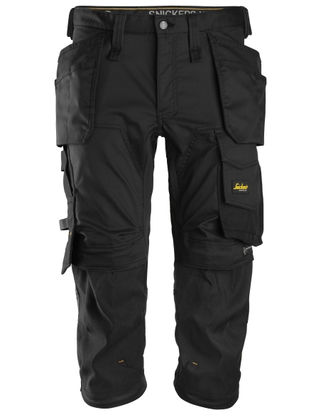 6142 - ALLROUNDWORK, PANTACOURT EN STRETCH AVEC POCHES HOLSTER SNICKERS WORKWEAR