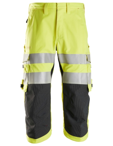 6161 - PROTECWORK- MULTINORMES, PANTACOURT, CLASSE 2 SNICKERS WORKWEAR