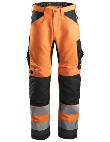 6331 - ALLROUNDWORK, PANTALON+ HAUTE VISIBILITÉ, CLASSE 2 SNICKERS WORKWEAR