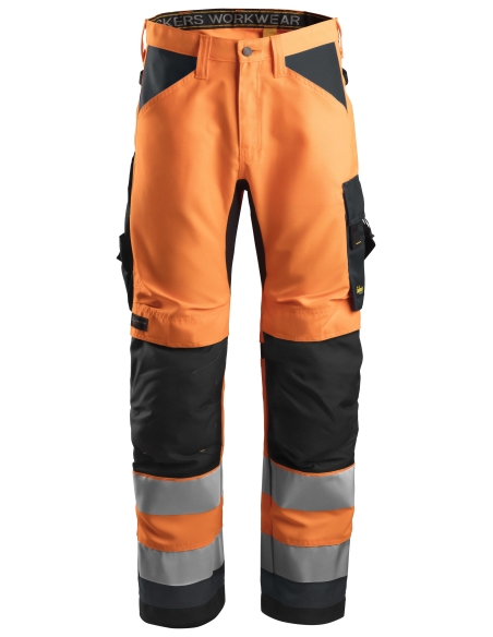 6331 - ALLROUNDWORK, PANTALON+ HAUTE VISIBILITÉ, CLASSE 2 SNICKERS WORKWEAR