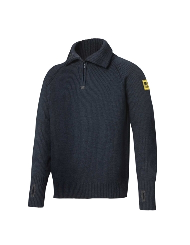 2905 - PULL EN LAINE 1/2 ZIP SNICKERS WORKWEAR