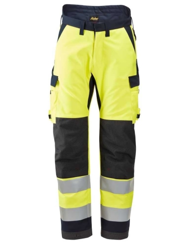 6663 - PROTECWORK- MULTINORMES, PANTALON ISOLÉ HAUTE VISIBILITÉ, CLASSE 2 SNICKERS WORKWEAR