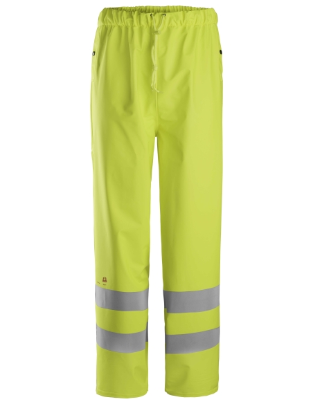 8267 - PROTECWORK- MULTINORMES, PANTALON DE PLUIE EN PU, CLASSE 2, HAUTE VISIBILITÉ SNICKERS WORKWEAR