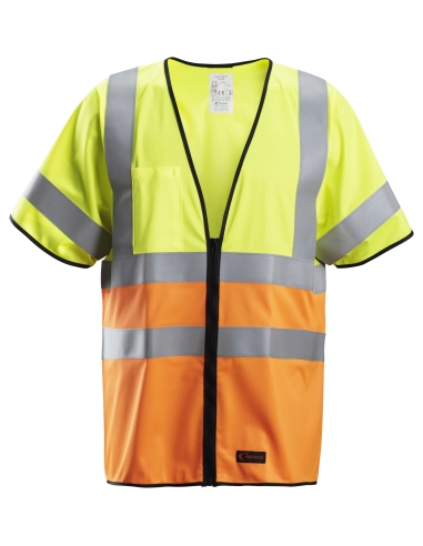 4361 - PROTECWORK- MULTINORMES, GILET, CLASSE 3 SNICKERS WORKWEAR