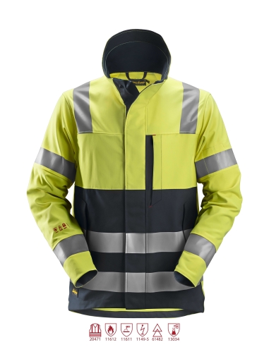 1561 - PROTECWORK, VESTE, HAUTE VISIBILITÉ, CLASSE 3 SNICKERS WORKWEAR