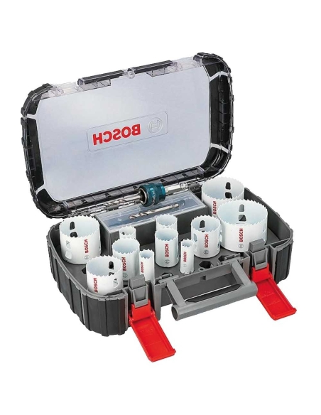 SET DE SCIES TRÉPAN 14 PIÈCES POUR BOIS ET MÉTAL - BOSCH