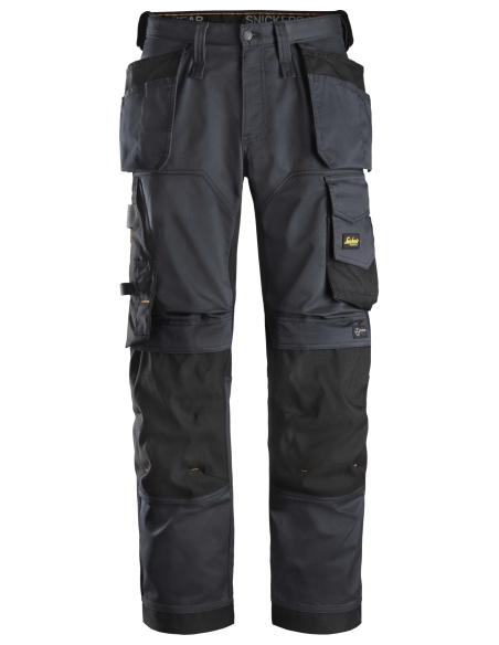 6251 - ALLROUNDWORK, PANTALON+ EN TISSU EXTENSIBLE AVEC POCHES HOLSTER ET COUPE LARGE SNICKERS WORKWEAR