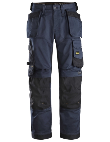 6251 - ALLROUNDWORK, PANTALON+ EN TISSU EXTENSIBLE AVEC POCHES HOLSTER ET COUPE LARGE SNICKERS WORKWEAR